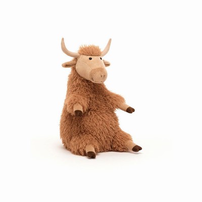 Jellycat Herbie Highland Cow New Zealand | ZUFXN5782